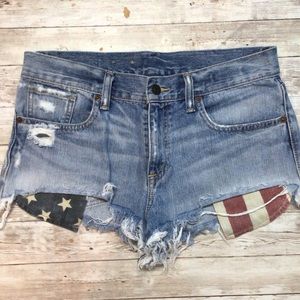 Woman’s Ralph Lauren Boyfriend Cutoff Shorts
